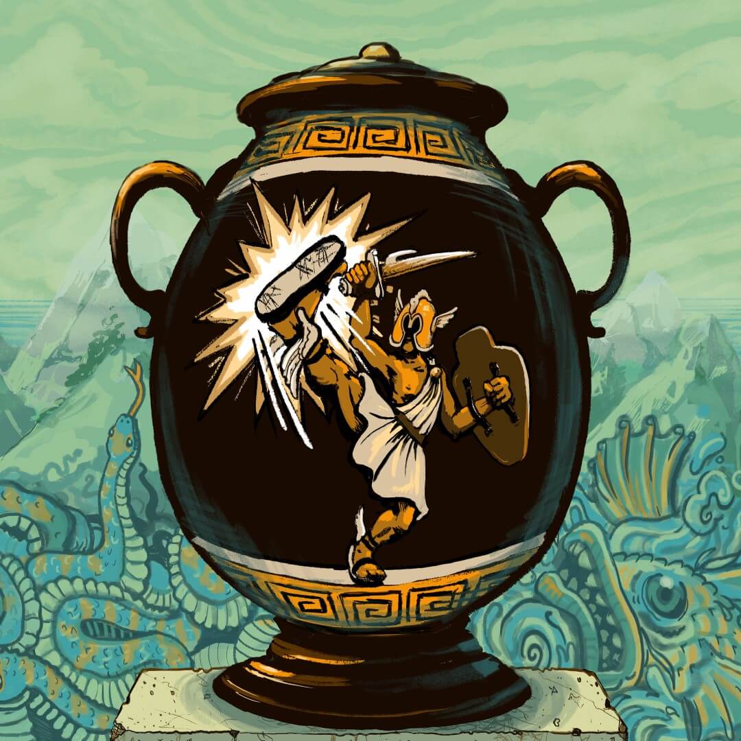 Hero on a Vase
