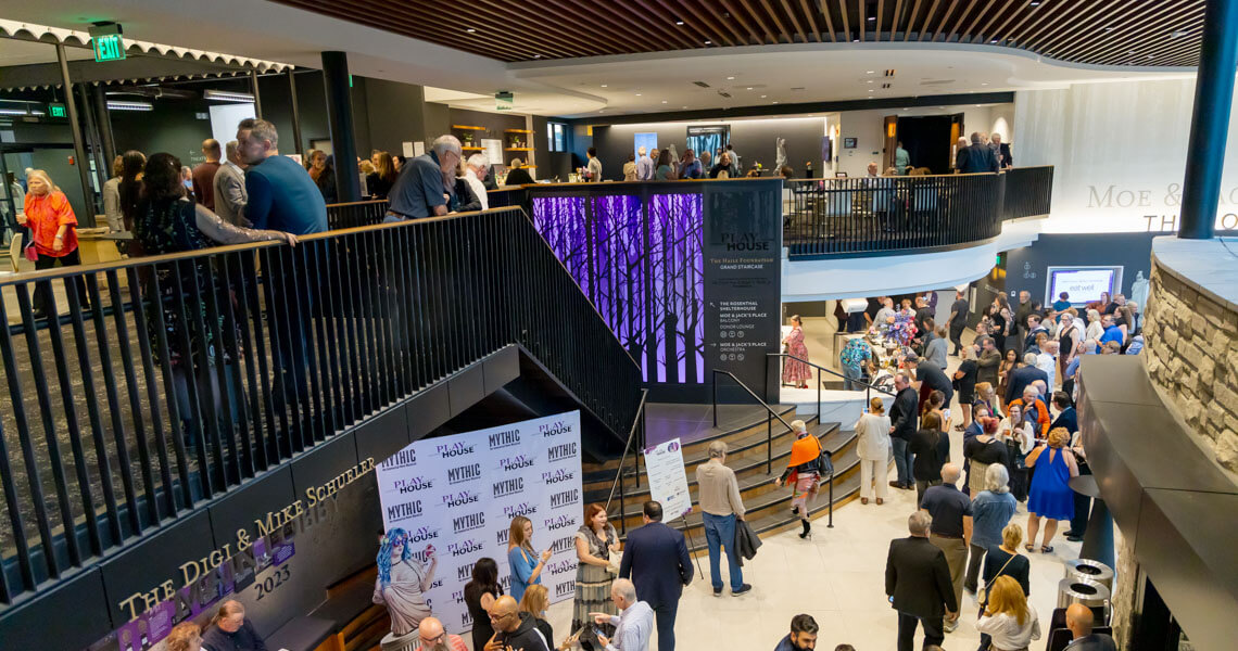 Lobby with upper level