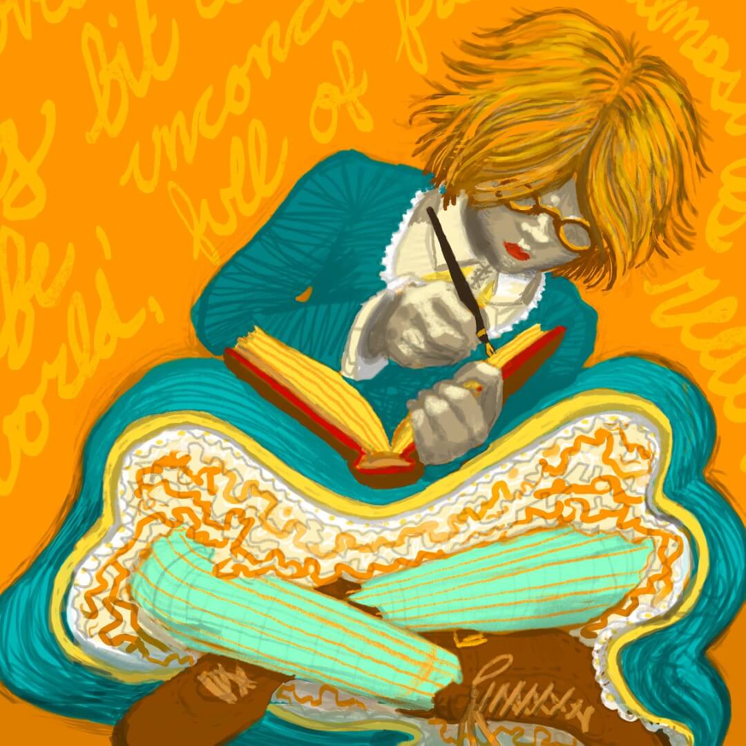 Jo writing