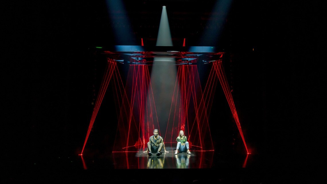 Red lasers of hell